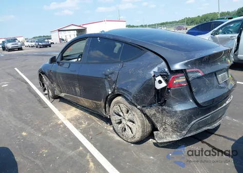 2025 Tesla Model Y Long Range Dual Motor All-Wheel Drive из США, поврежденный, VIN 7SAYGDEDXSA376016